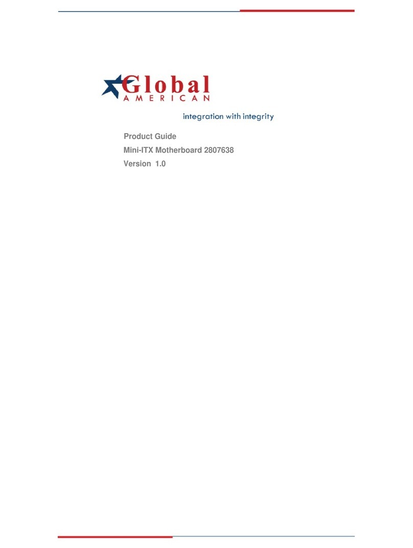Global American Inc. Mini-ITX 2807638 Product guide