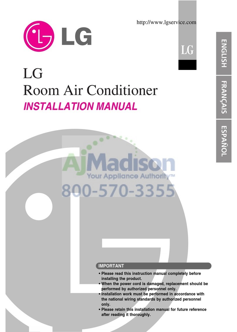 LG Room air conditioner User manual