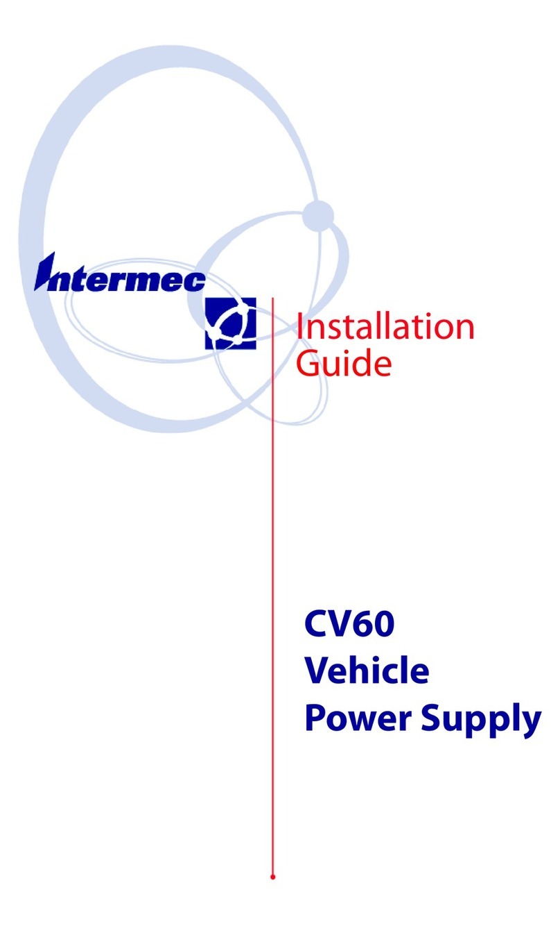 Intermec CV60 installation guide