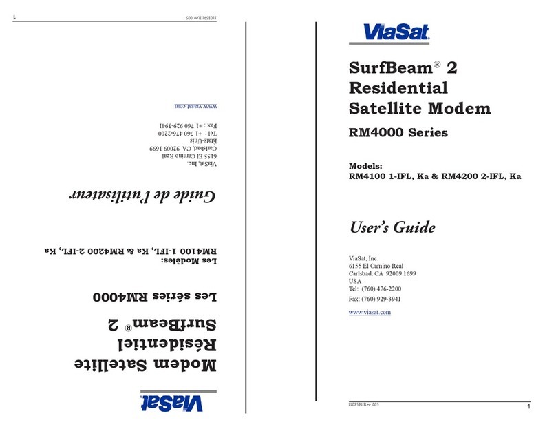 ViaSat SurfBeam 2 RM4100 1-IFL User manual