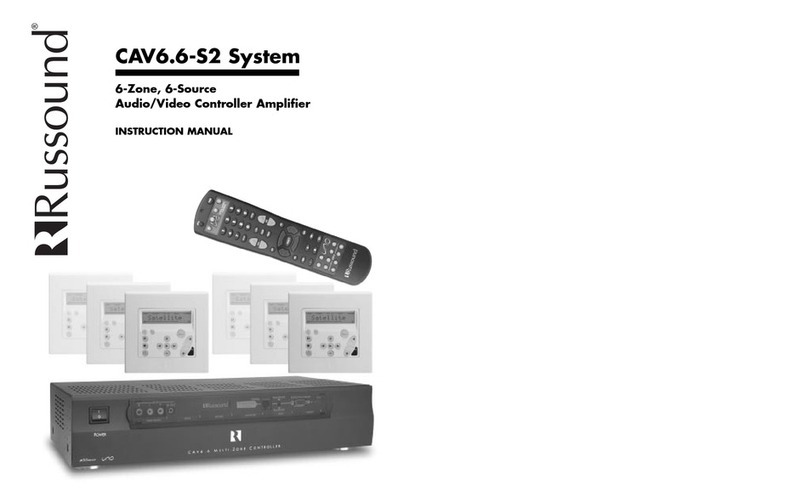 Russound CAV6.6-S2 instruction manual