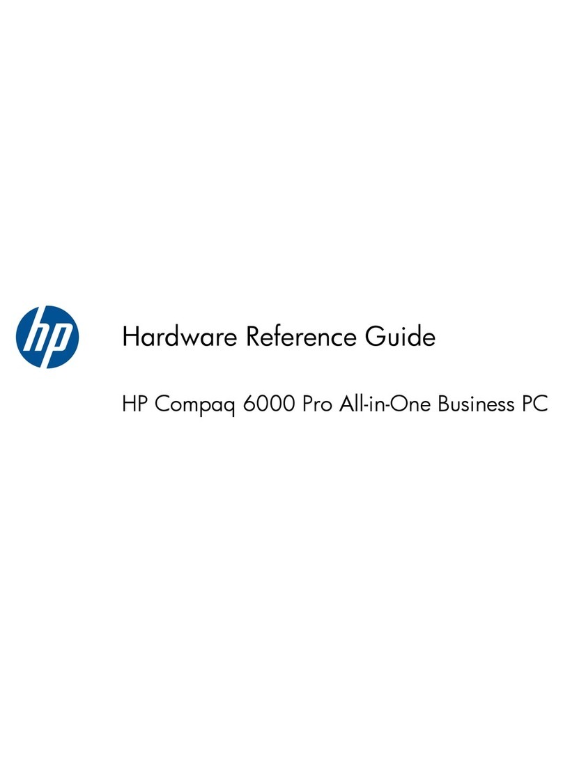 HP Compaq 6000 User manual