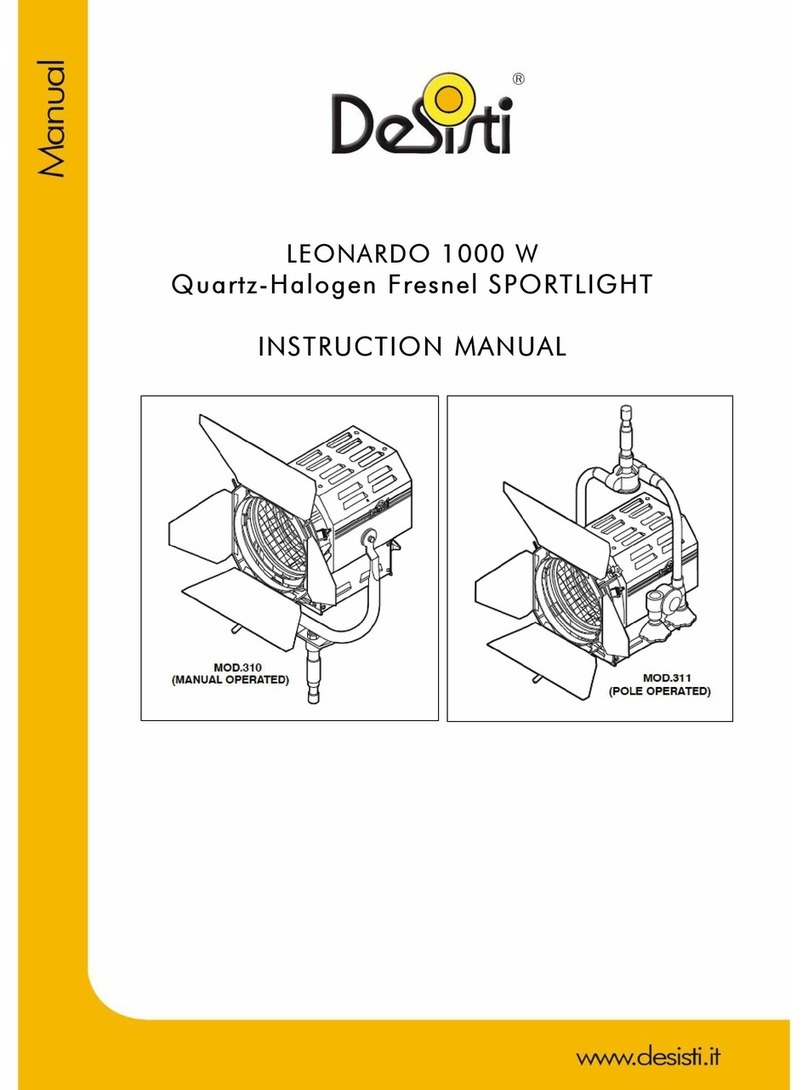 Desisti LEONARDO instruction manual