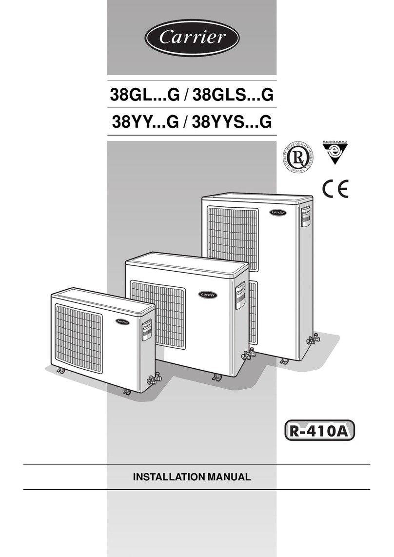 Carrier 38GL...G User manual