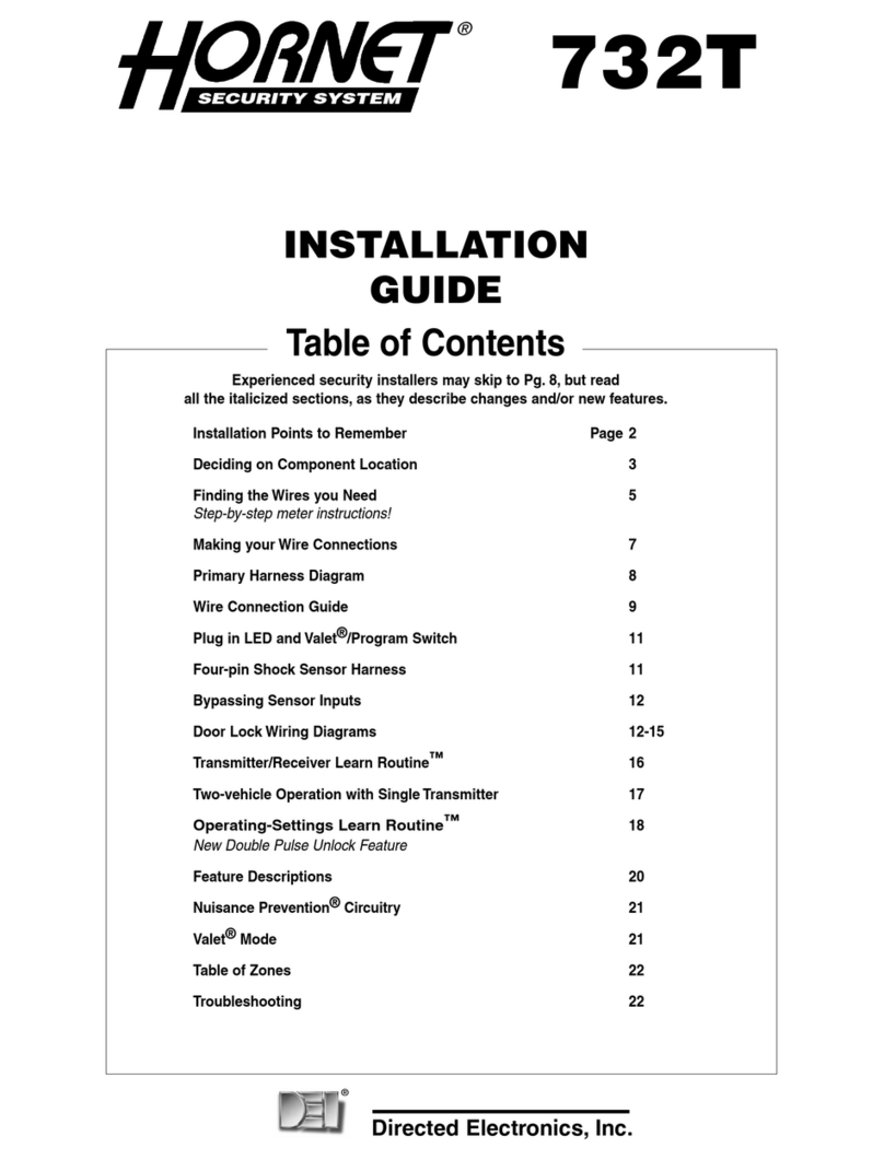 Hornet 732T installation guide