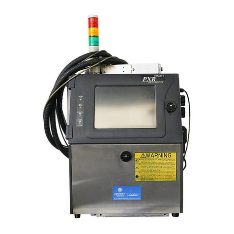 Hitachi PXR-D User manual