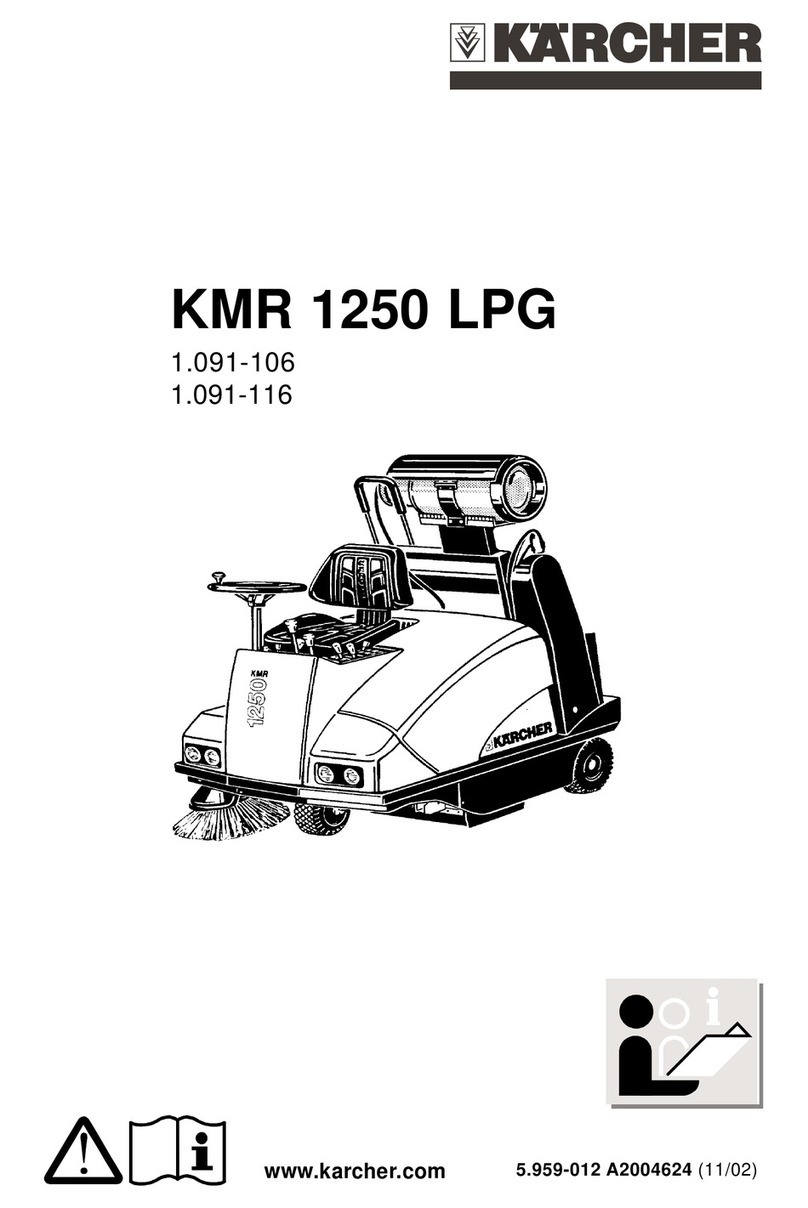 Kärcher KMR 1250 LPG User manual