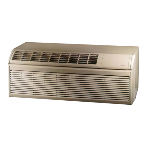 Amana Air Conditioners Quick start guide