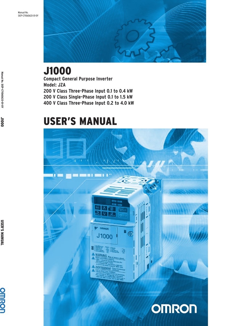 Omron JZA User manual
