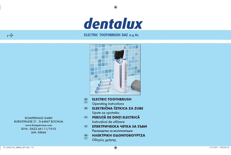 Kompernass dentalux DAZ 2.4 A1 operating instructions