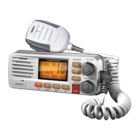 Uniden UM423 AM User manual
