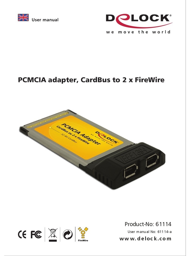 DeLOCK 61114 User manual