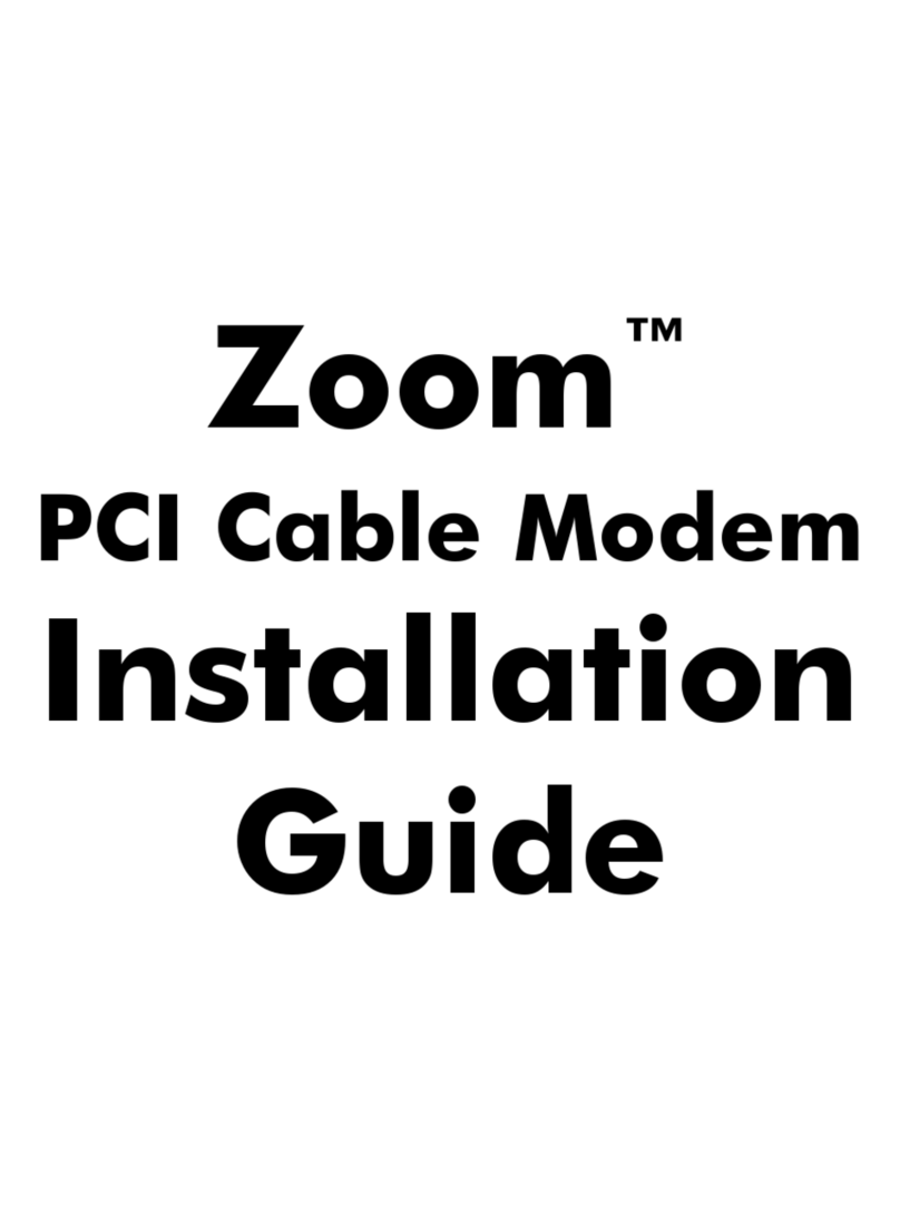Zoom PCI Cable Modem installation guide