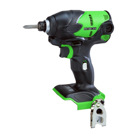 Hitachi WH 14DSL Manual