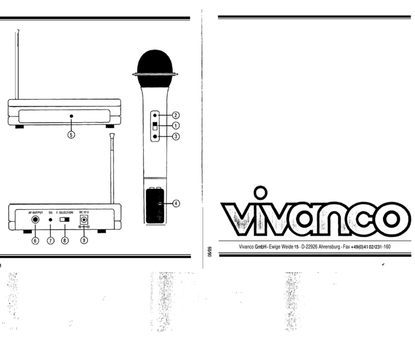 Vivanco FMC 4000 instruction manual