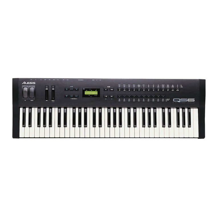 Alesis QS Series Service manual
