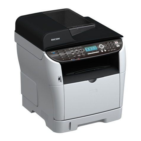 Ricoh M118 User manual