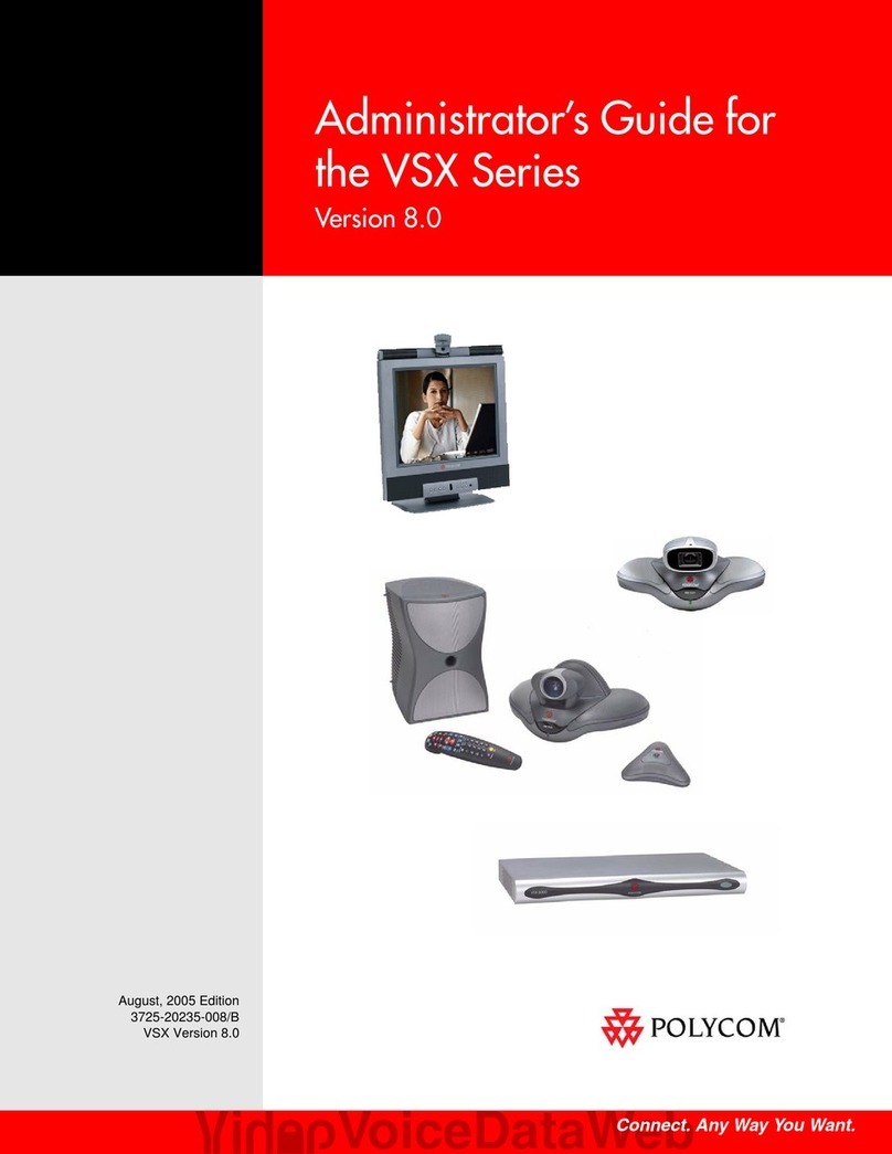 Polycom VSX 3000 Service manual Polycom VSX 3000 Service manual