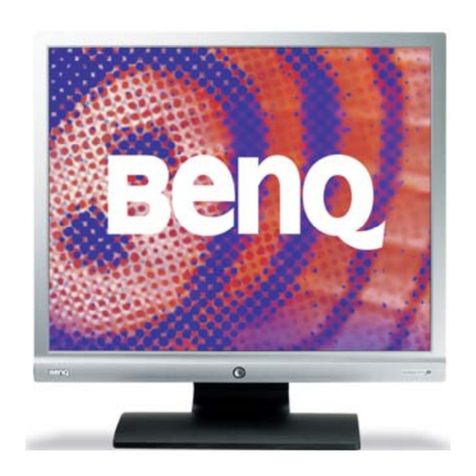 BenQ G700 User manual