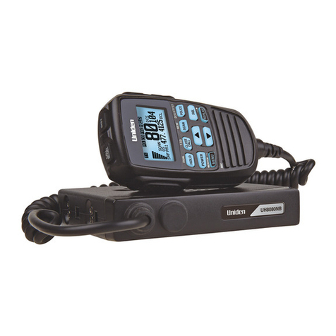 Uniden UH8080NB User manual