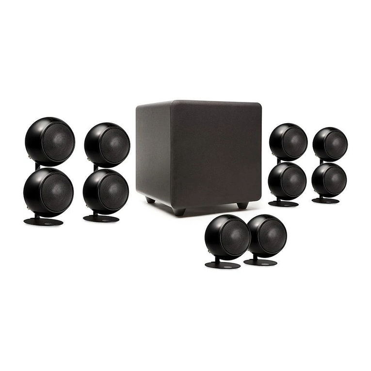 Orb Audio High fidelity speaker system quick start guide