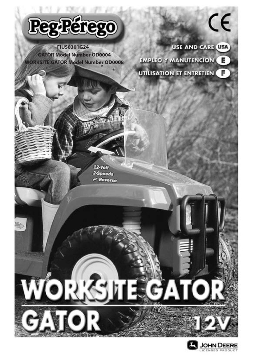 Peg-Perego GATOR OD0004 User manual