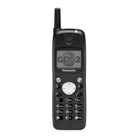 Panasonic EB-GD52 User manual