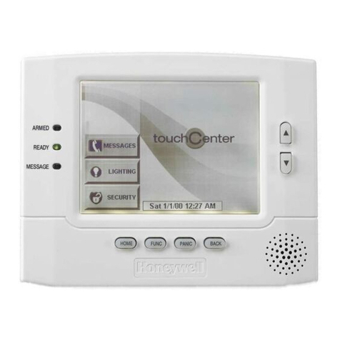 ADEMCO 6270 - Ademco TouchCenter Keypad User manual