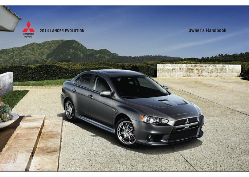 Mitsubishi Lancer Evolution 2014 User guide