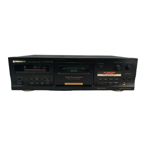 Pioneer CT-S670D User manual