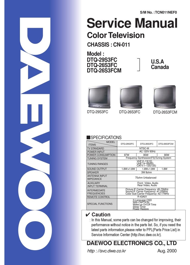 Daewoo DTQ-29S3FC User manual Daewoo DTQ-29S3FC User manual