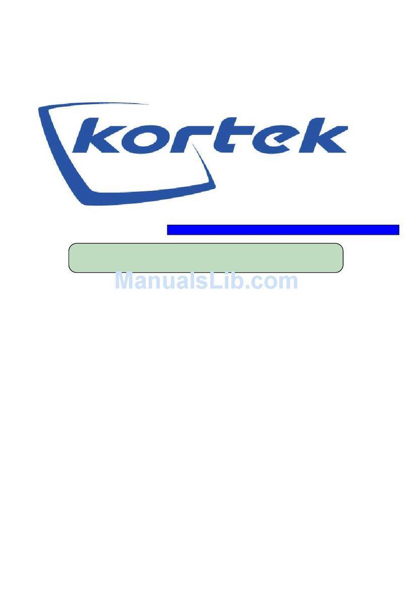 Kortek KT-1982F User manual