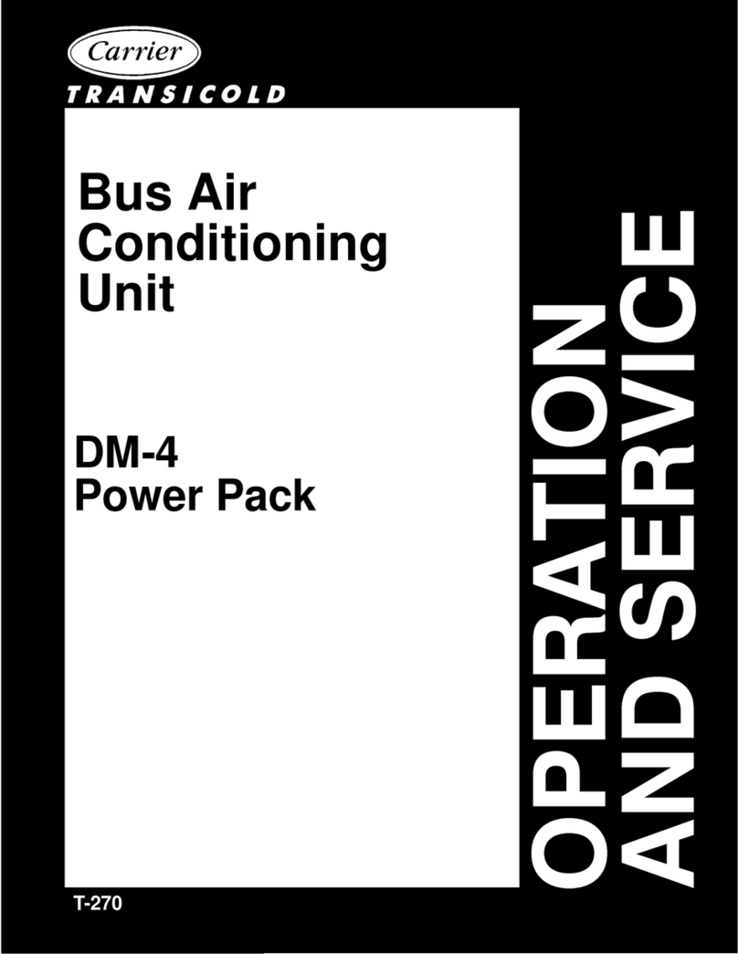 Carrier DM-4 Power Pack Operation manual