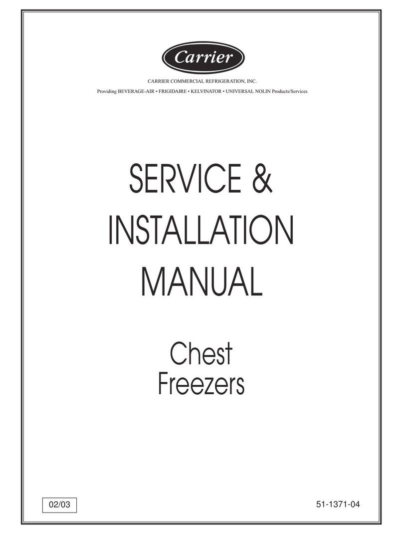 Carrier 2SF-13 User manual
