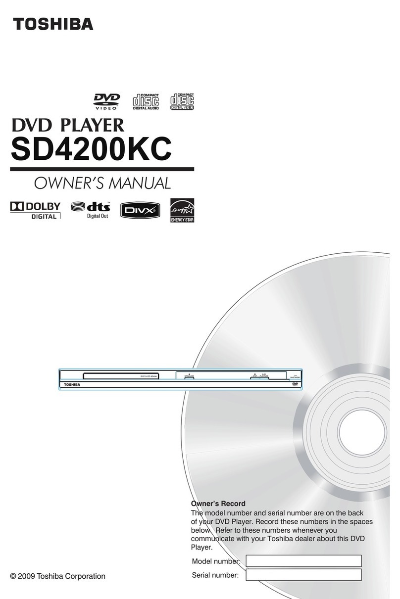 Toshiba SD4200KC User manual
