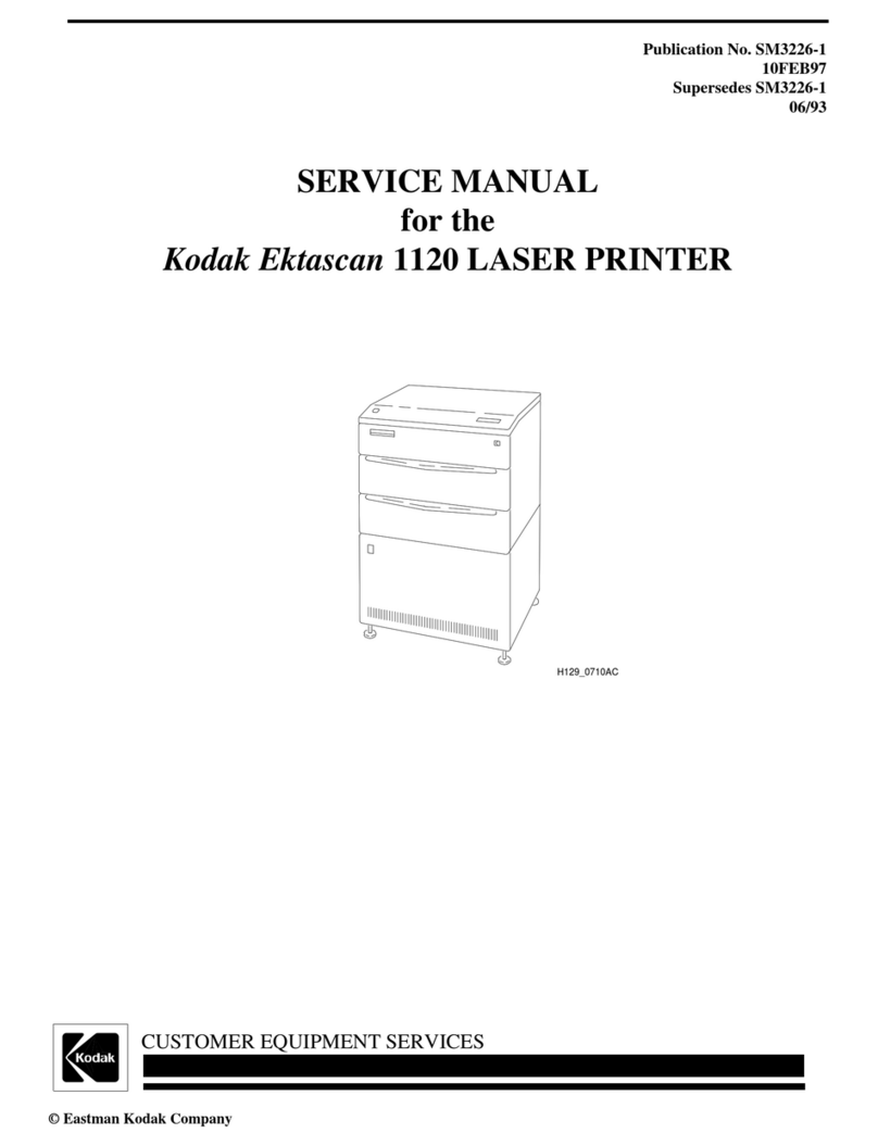 Kodak Ektascan 1120 User manual