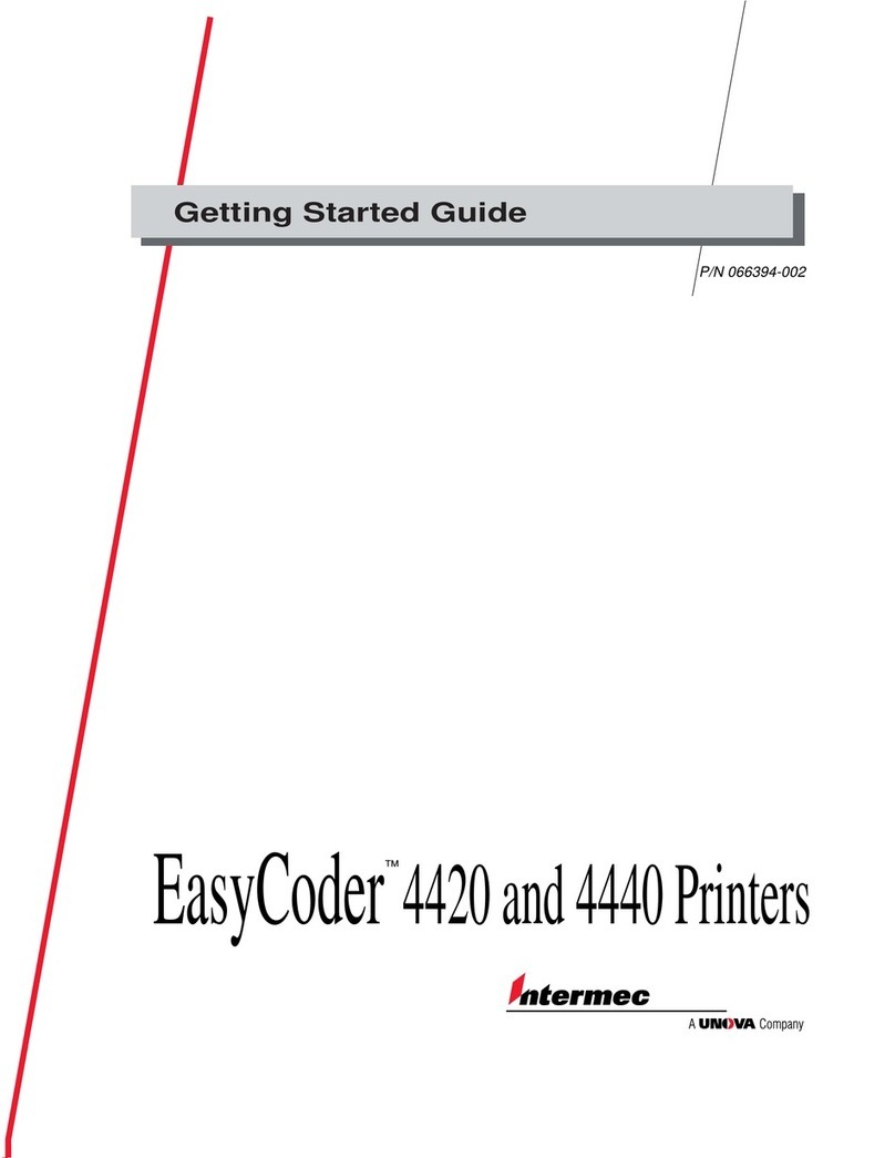 Intermec EasyCoder 4420 User manual