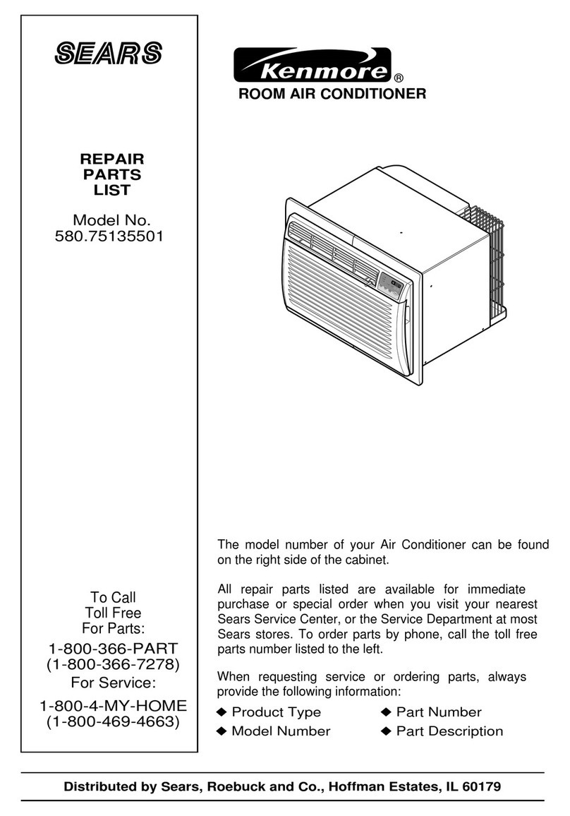 Kenmore 580.75135501 Use and care manual
