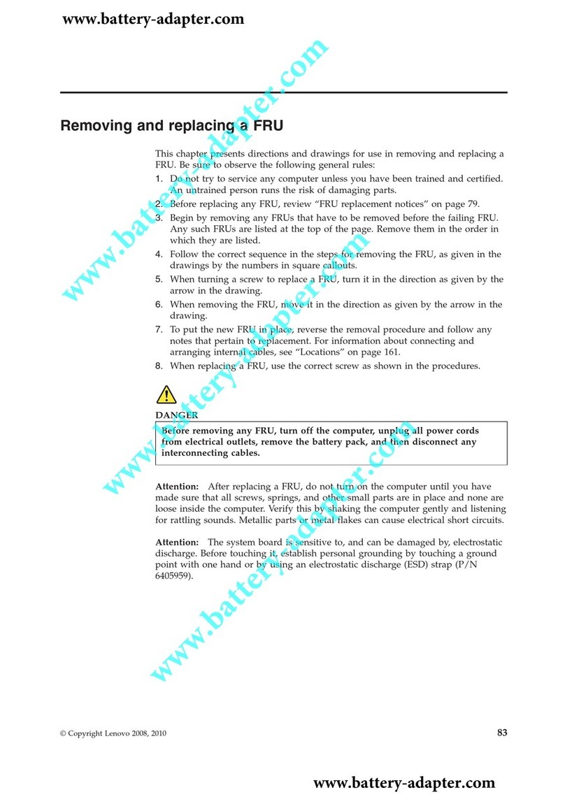 Lenovo ThinkPad X200si Owner's manual