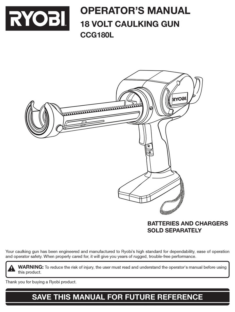 Ryobi CCG180L User manual