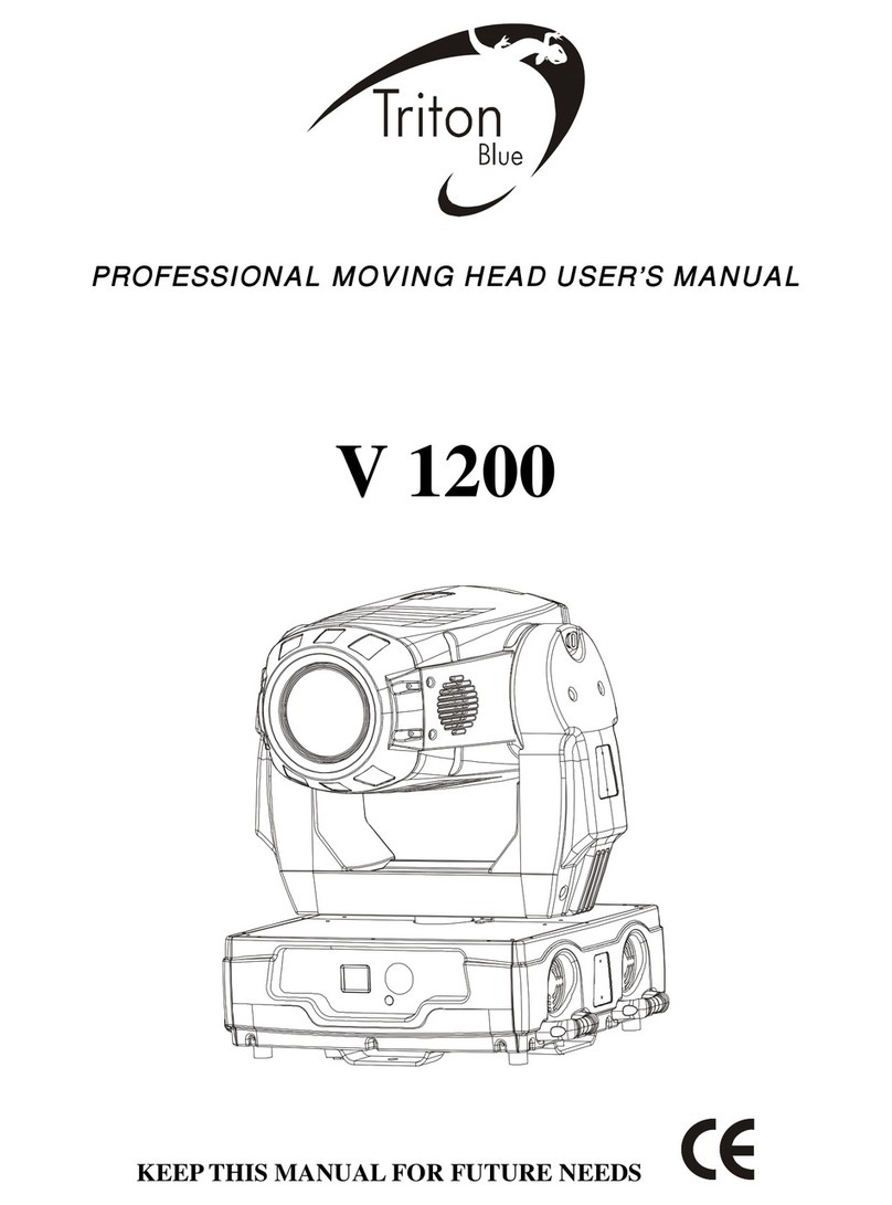 Triton Blue V 1200 user manual