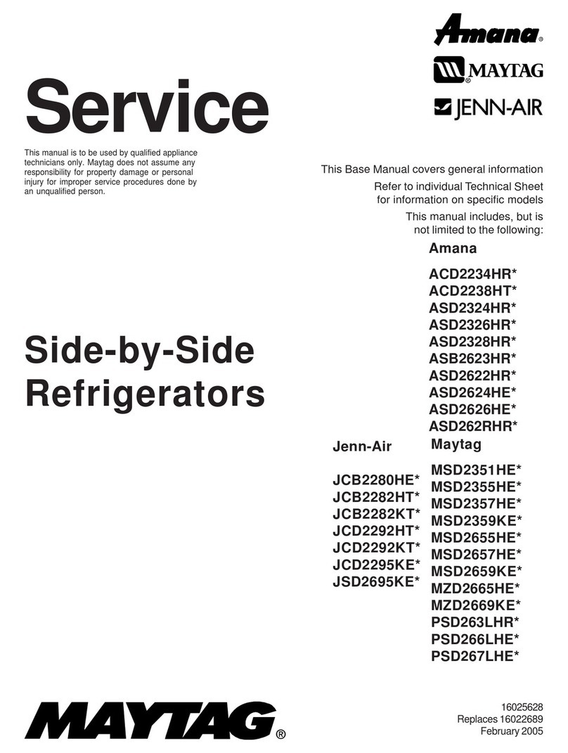 Maytag ACD2234HR*ACD2238HT Series Assembly instructions