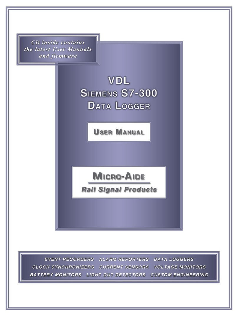 Micro-Aide VDL S7?300 user manual