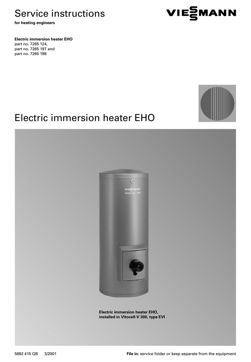 Viessmann EHO Service instructions