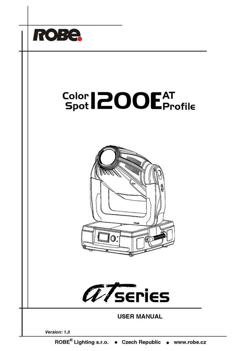 Robe Color Sport 1200 Profile user manual