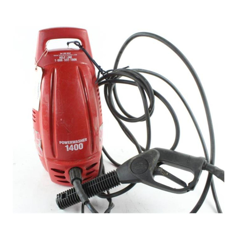 PowerWasher HD1400C User manual