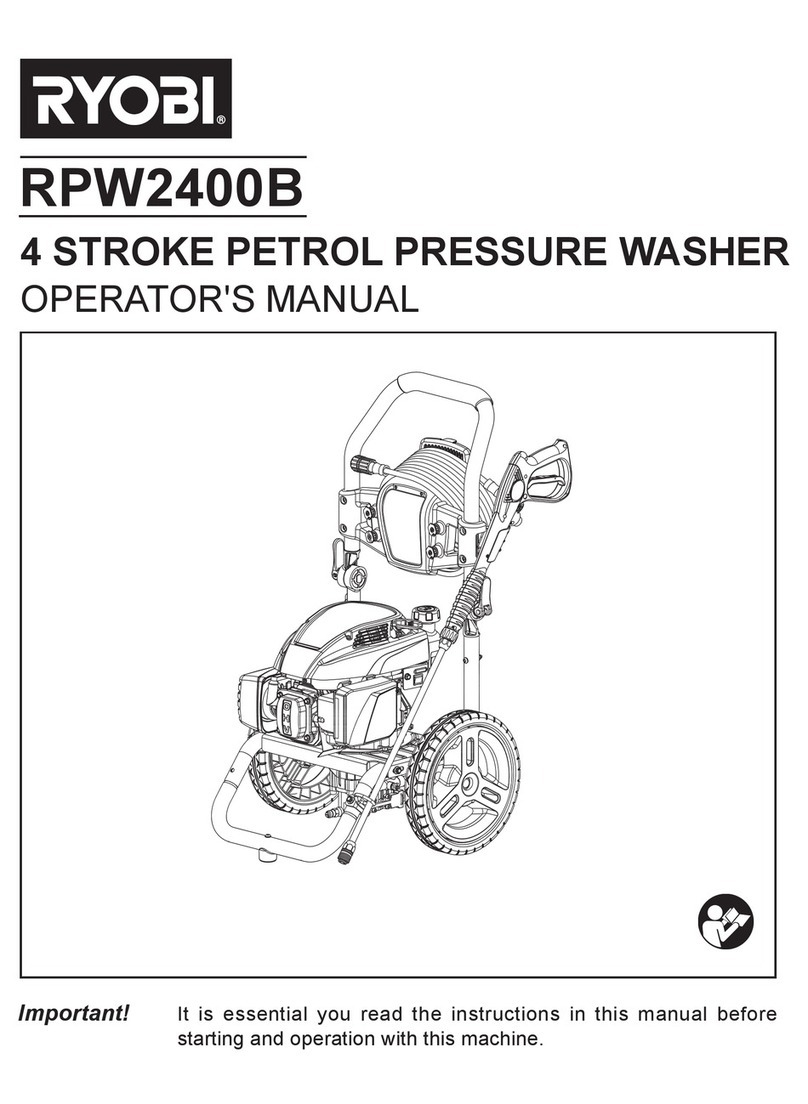 Ryobi RPW2400B Operator's manual