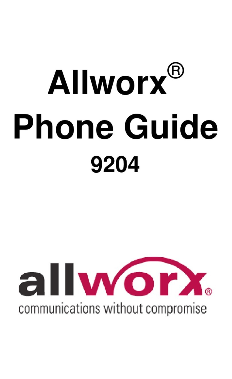 Allworx 9204 User manual