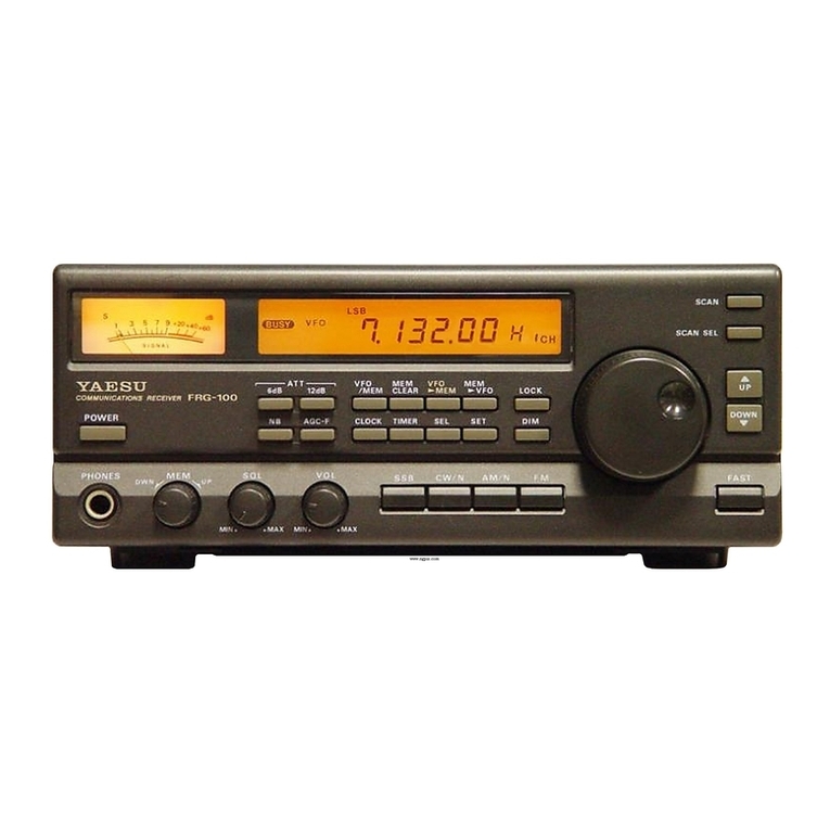 Yaesu FRG-100 Manual