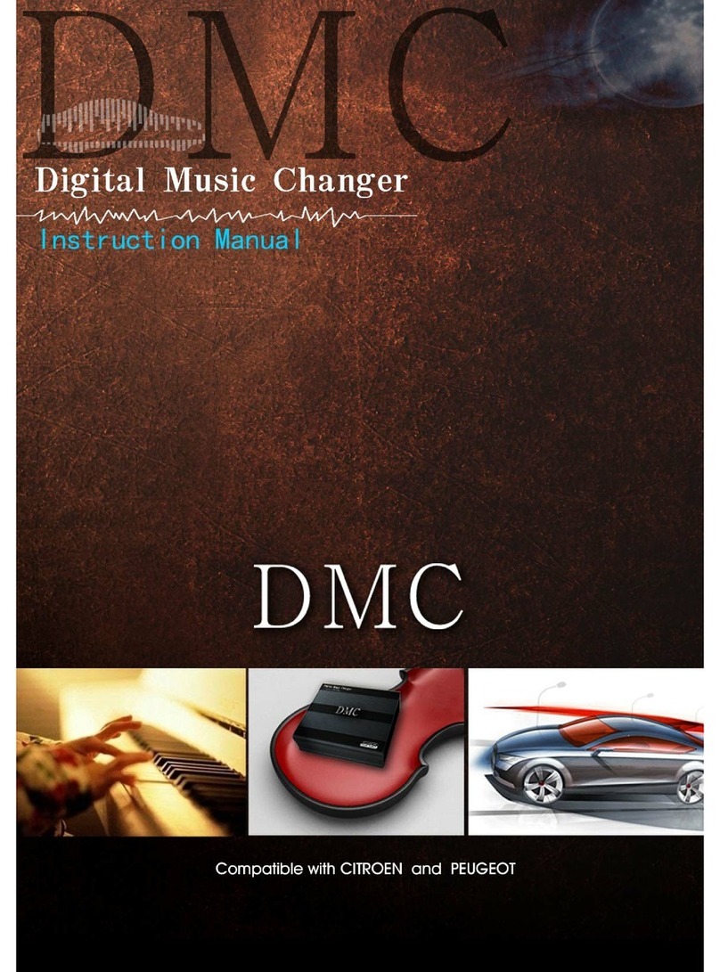 DMC Digital Music Changer instruction manual